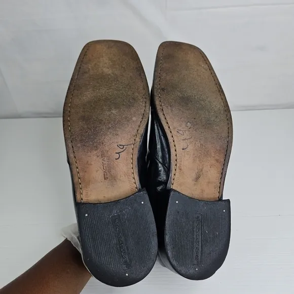 Stacy Adams Leather Upper And Out Sole Balance Men Shoes 9 1/2 M Made In India