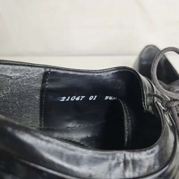 Stacy Adams Leather Upper And Out Sole Balance Men Shoes 9 1/2 M Made In India