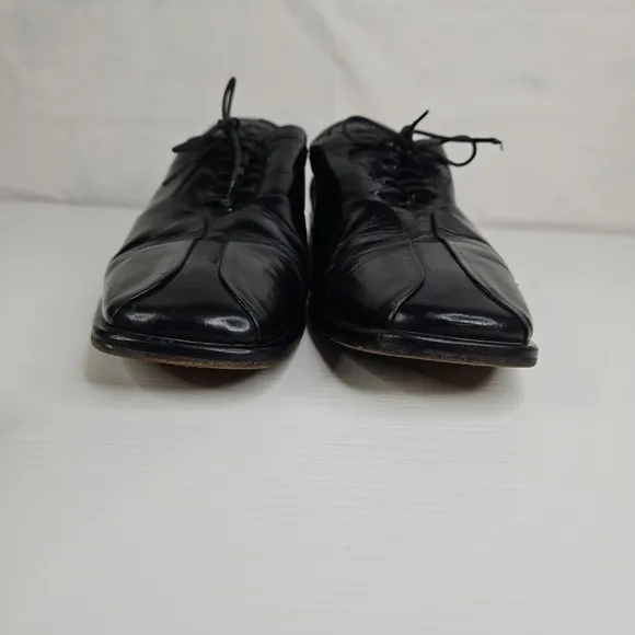 Stacy Adams Leather Upper And Out Sole Balance Men Shoes 9 1/2 M Made In India