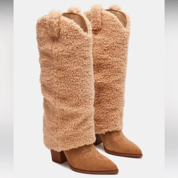 Steve Madden tall Sherpa boots