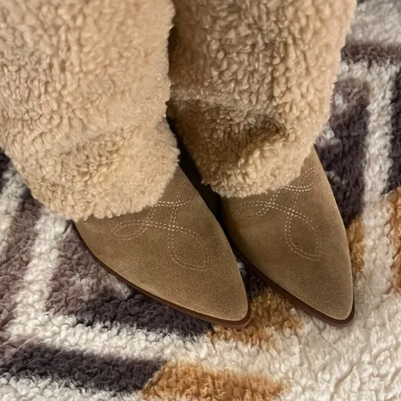 Steve Madden tall Sherpa boots
