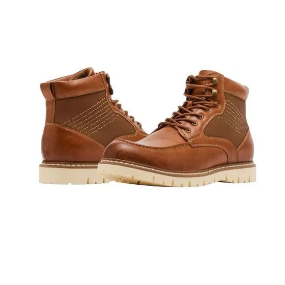 Steve Madden Men's Bleeker Boot Color Cognac Size 8