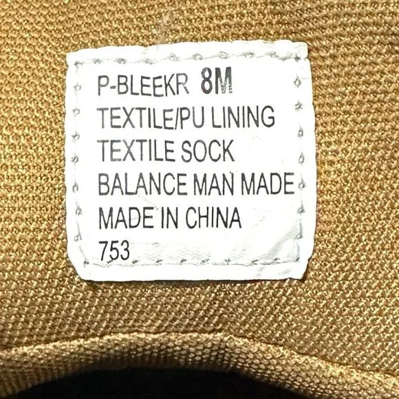 Steve Madden Men's Bleeker Boot Color Cognac Size 8