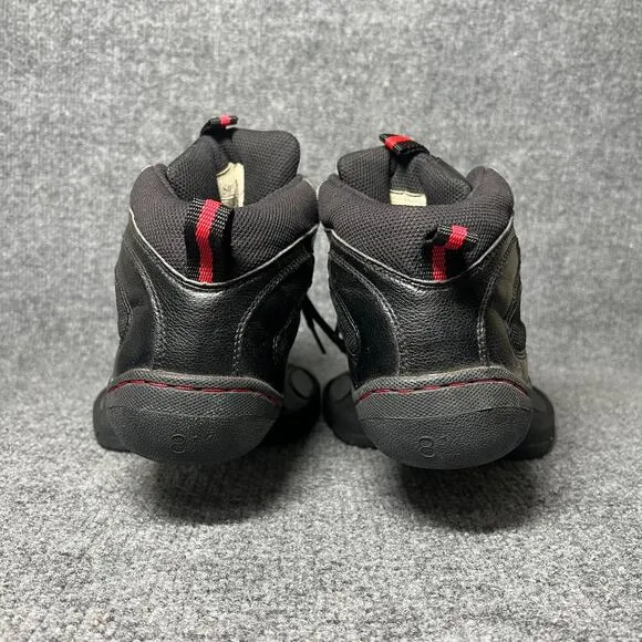 Strength Jump Men's US 8.5 Sneakers Black Red Athletic Basketball Training Shoes