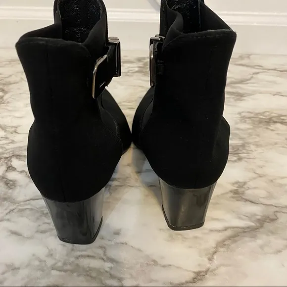 Stuart Weitzmam Goretex Moto Ankle Boots Black 5.5