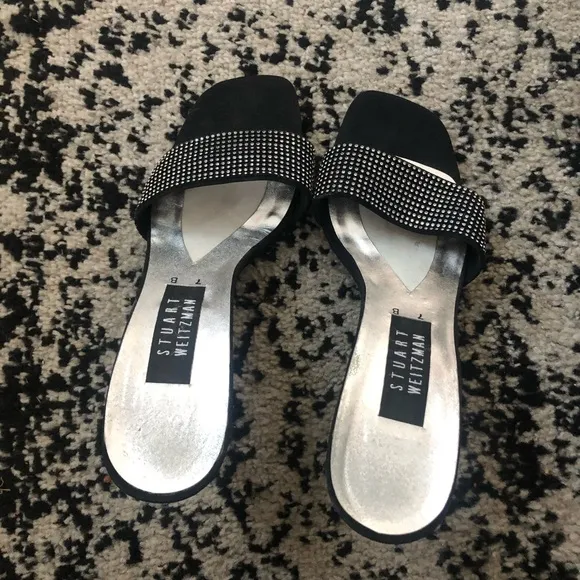 Stuart Weitzman ..... slip on sandal