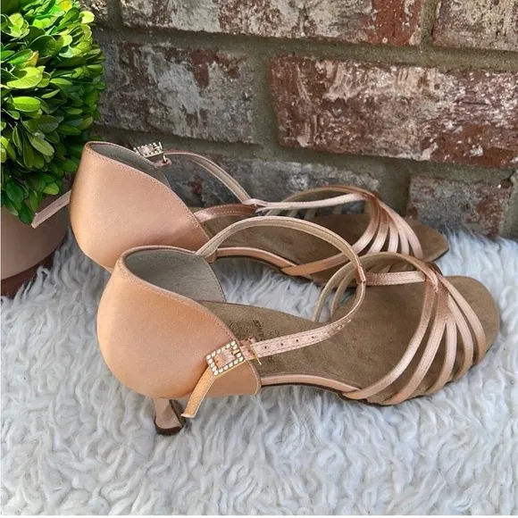 Supadance Women's Latin Dance BallroomSalsa Dance Shoes UK Size 7.5