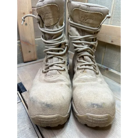 Tactical Research TR336Z CT Leather Military Boots Size 11.5W