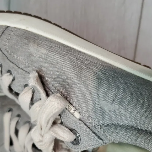 Taos Womens Star Canvas Plim soul grey Sneakers shoes sz 8.5