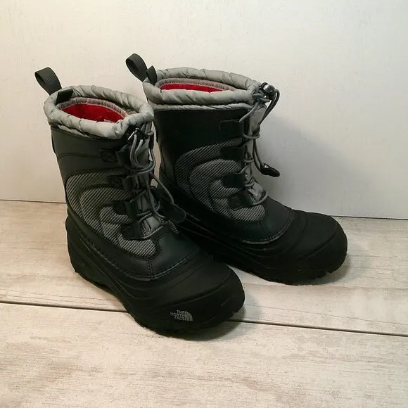 THE NORTH FACE Alpenglow Snow Winter Lace up Boots - Youth Size 2