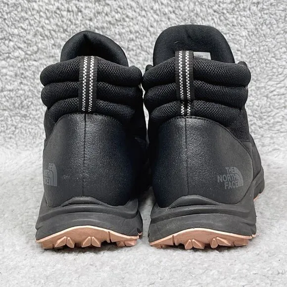 The North Face Raedonda Womens Size 9.5 Sneaker Boots Black Pink Vibram Sole