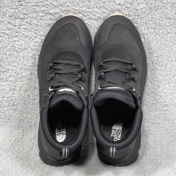 The North Face Raedonda Womens Size 9.5 Sneaker Boots Black Pink Vibram Sole