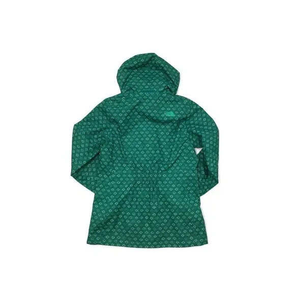 The North Face Resolve Womens Size Small Green Waterproof Training Rain Jacket