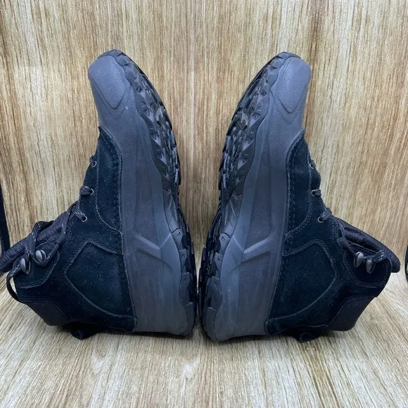 The North Face Snowfuse Boots Men's Sz 12 Shoes Black Insulated Ankle Waterproof