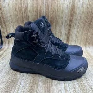 The North Face Snowfuse Boots Men's Sz 12 Shoes Black Insulated Ankle Waterproof