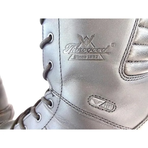 THOROGOOD GEN-FLEX2™ SERIES 8″ TACTICAL SIDE-ZIP JUMP BOOTS 834-6888 Men's 10.5M