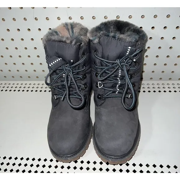 Timberland 6&quot; Premium Puffer Womens Leather Insulated Waterproof Boots Size 6