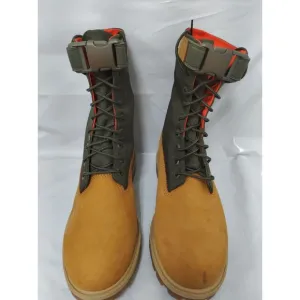 Timberland A1VFZ231 Boots 03885-NH Military Style Leather Army Boots Boys Sz 6.5