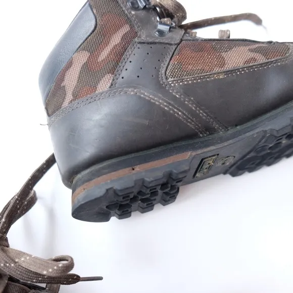 Timberland Camouflage Combat Lace Up Military Tactical Ankle Outdoor Boots EUC 7