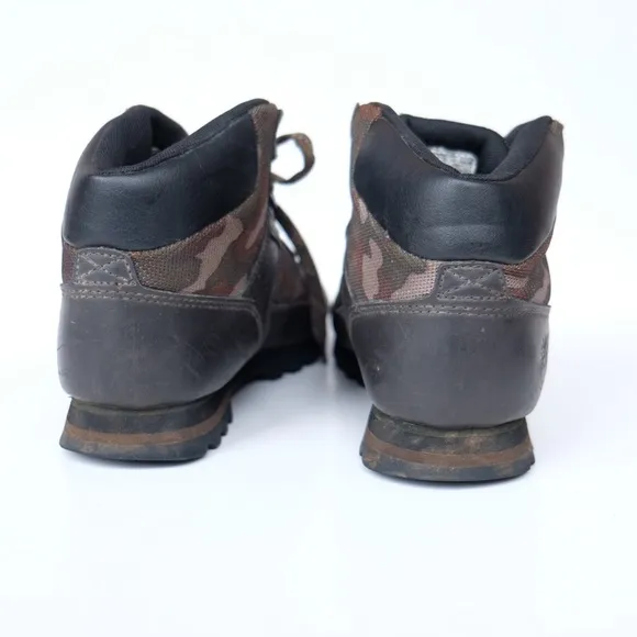 Timberland Camouflage Combat Lace Up Military Tactical Ankle Outdoor Boots EUC 7