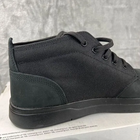 Timberland Davis Square Chukka Casual Shoes TB0 A1T16 001 Blackout Mens‎ Size 9