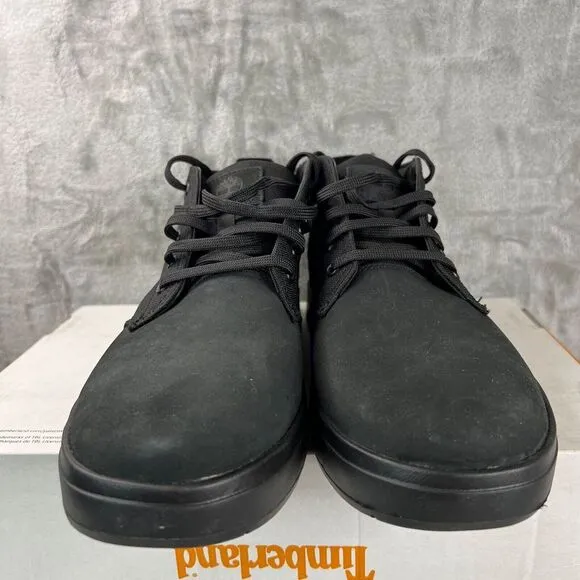 Timberland Davis Square Chukka Casual Shoes TB0 A1T16 001 Blackout Mens‎ Size 9