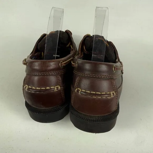 Timberland Earthkeepers Kiawah Bay Boat Shoes Men's 8 Brown Leather Lace Up