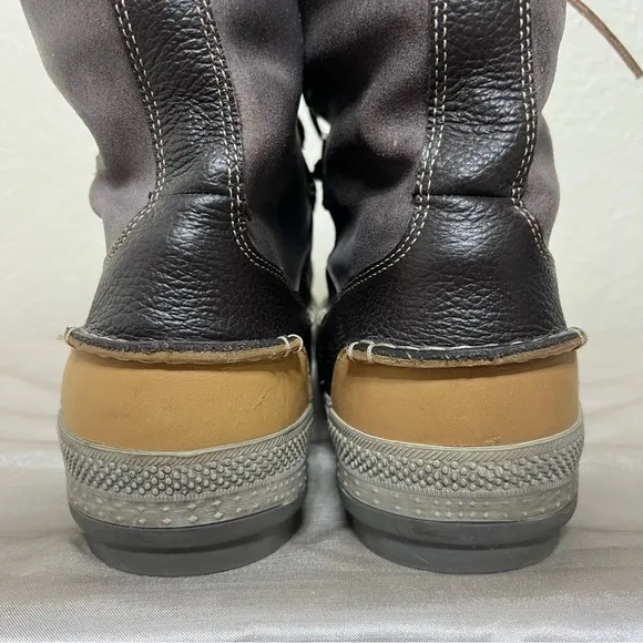 Timberland Hookset Tall Men’s Brown Leather Boots 74199 Size 12