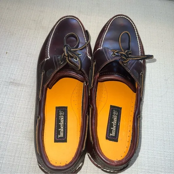Timberland Men’s Classic 2-Eye Boat Shoe #25077 Size 14 M Rootbeer