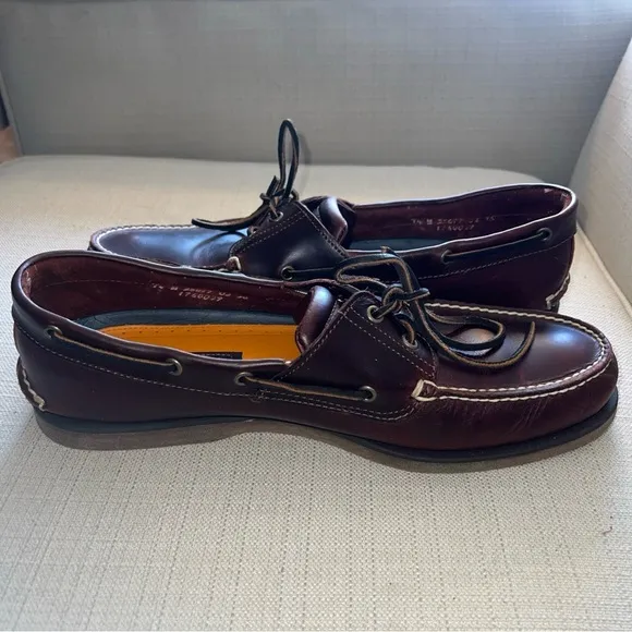 Timberland Men’s Classic 2-Eye Boat Shoe #25077 Size 14 M Rootbeer