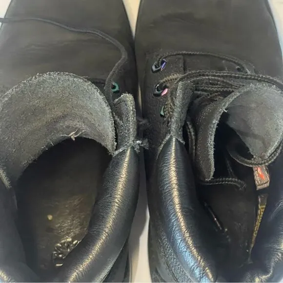 Timberland Naughty Black Boots - Women 6.5 - Limited Edition Grunge Punk Combat