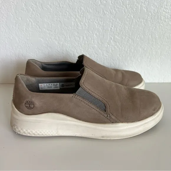 Timberland Nite Flex Slip On Shoes Tan SZ 9