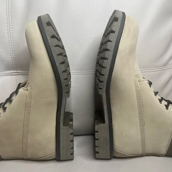 Timberland Premium 6 Inch Lace Waterproof Light Brown Nubuck Men’s Size 9 NEW