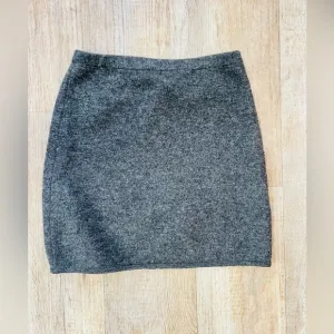 Timberland short skirt Wool Charcoal Grey Pull On style mini length