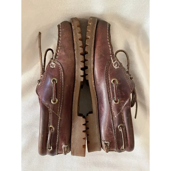 Timberland Vintage Boat Shoe Lace Up Loafer, Women’s Size 6