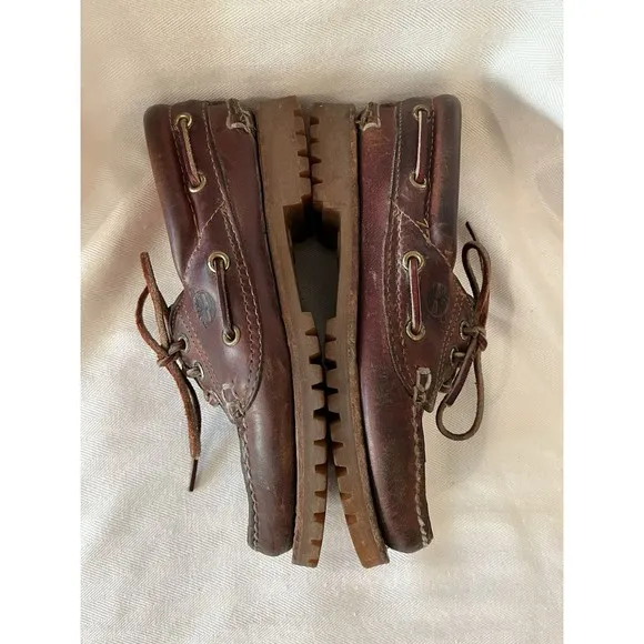 Timberland Vintage Boat Shoe Lace Up Loafer, Women’s Size 6