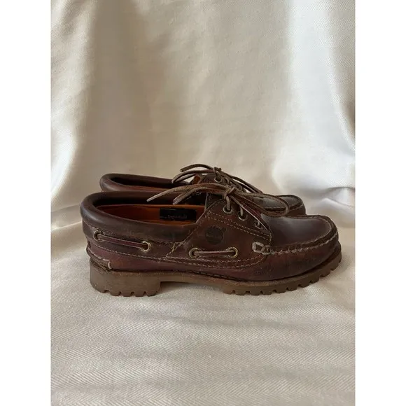 Timberland Vintage Boat Shoe Lace Up Loafer, Women’s Size 6