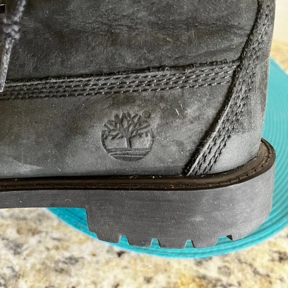 Timberland Waterproof Black Leather Boots