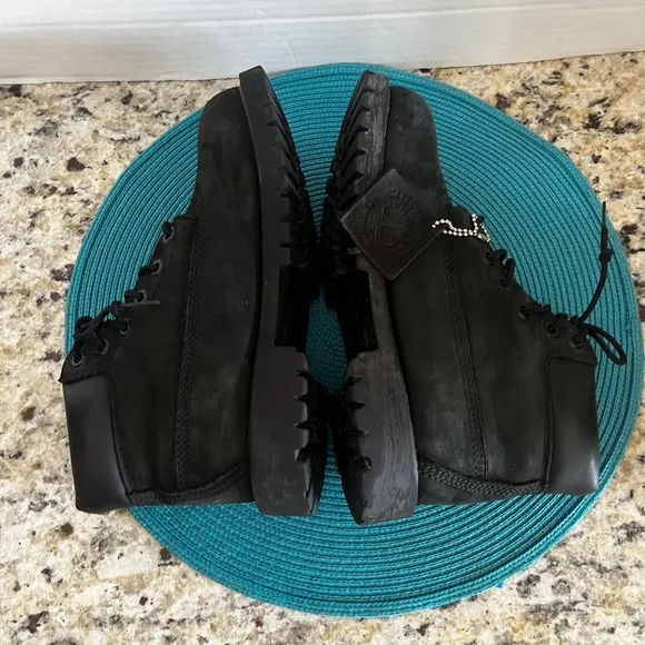 Timberland Waterproof Black Leather Boots