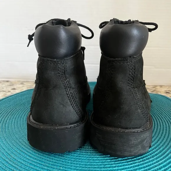 Timberland Waterproof Black Leather Boots