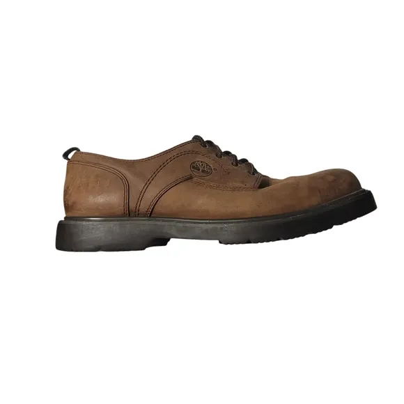 Timberland Waterproof Men's Brown Leather Shoes Excellent Condition