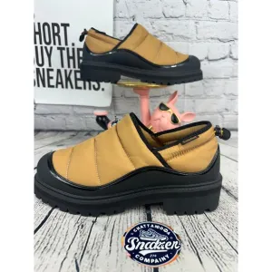 Timberland x Humberto Leon 110 Lug Cupsole Clogs Mens 11 Wheat Brown Black Shoes