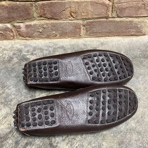 Tod’s Brown Driving Slip On Loafer Shoes Size 7