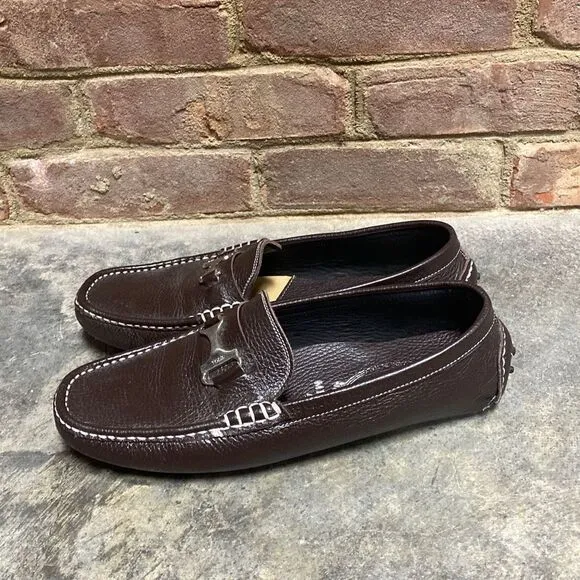 Tod’s Brown Driving Slip On Loafer Shoes Size 7