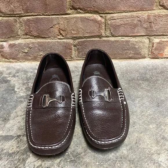 Tod’s Brown Driving Slip On Loafer Shoes Size 7
