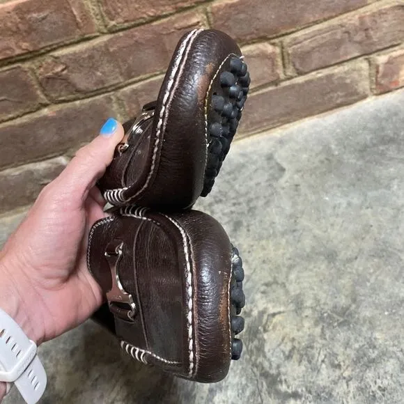 Tod’s Brown Driving Slip On Loafer Shoes Size 7