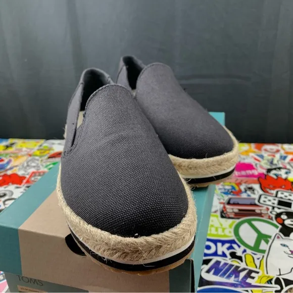 Toms Palma Black Canvas   Twine Women's Various Sizes
