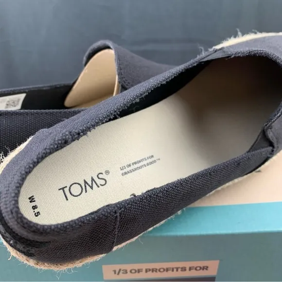 Toms Palma Black Canvas   Twine Women's Various Sizes