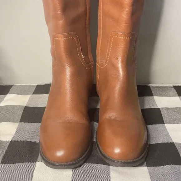 Tory‎ Burch Women’s Ashlynn Tall Leather Riding Boots Size 6.5