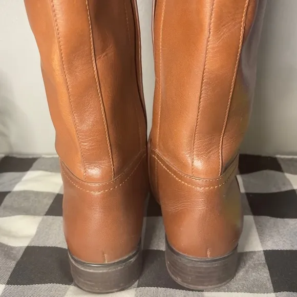 Tory‎ Burch Women’s Ashlynn Tall Leather Riding Boots Size 6.5